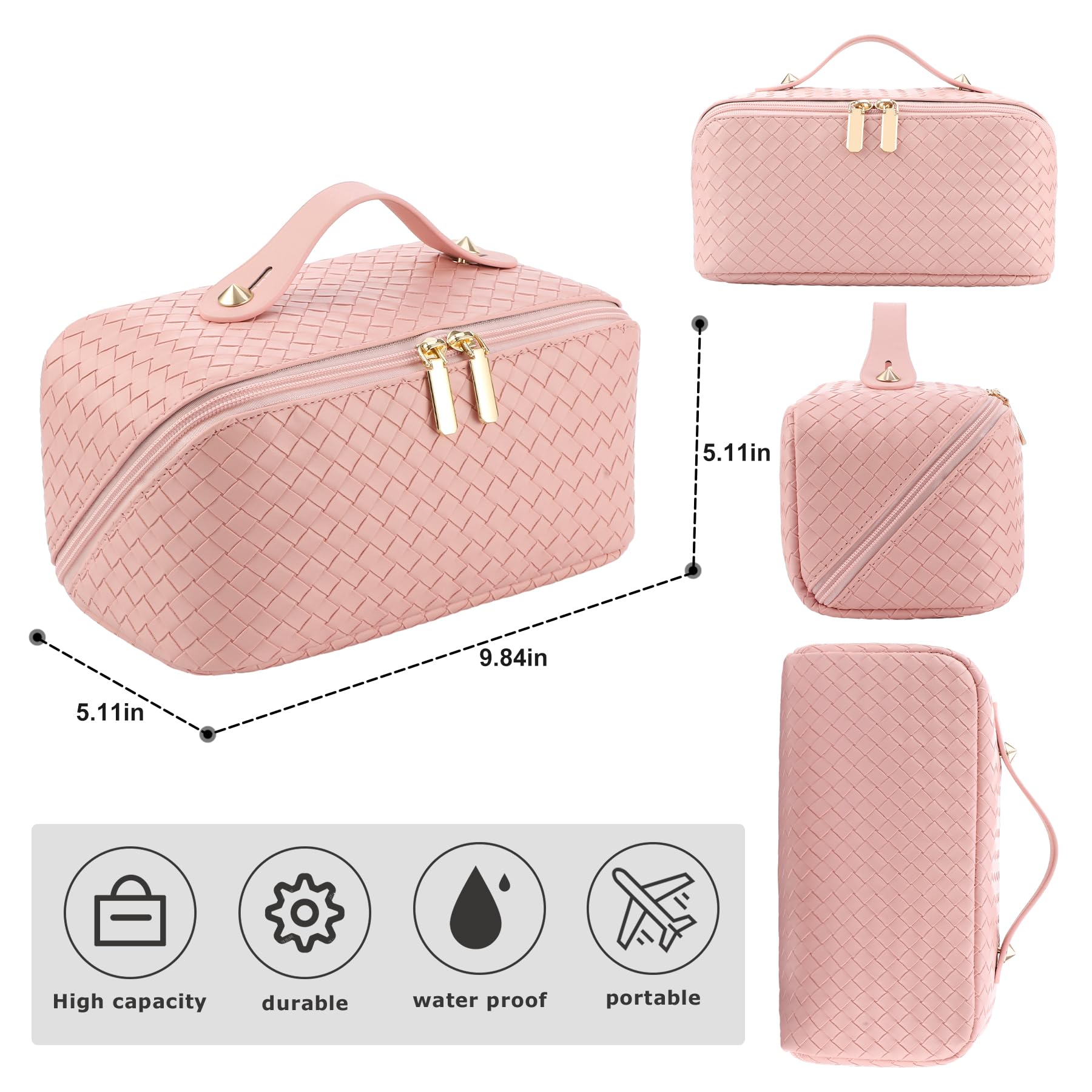 ALEXTINA divider pouch keeps smaller items tidy and easy to grab.