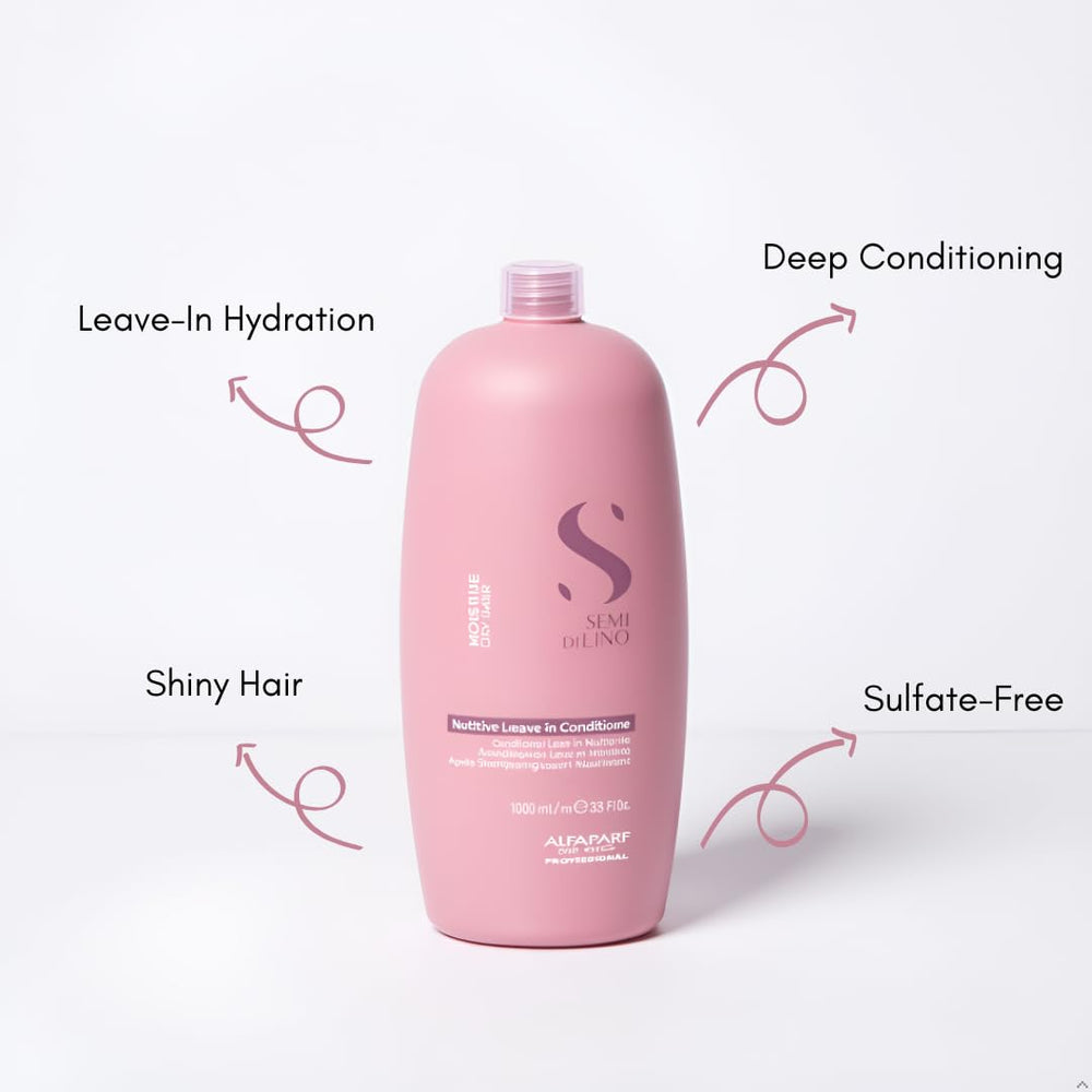 ALFAPARF MILANO shine-fix flaxseed extract delivers long-lasting gloss on hair.