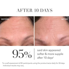 Algenist Genius Sleeping Collagen Night Cream application shows overnight nourishment.