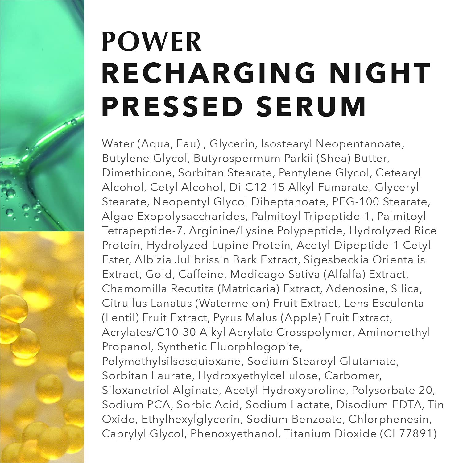 Algenist Night skincare routine shot depicts a calming evening ritual.