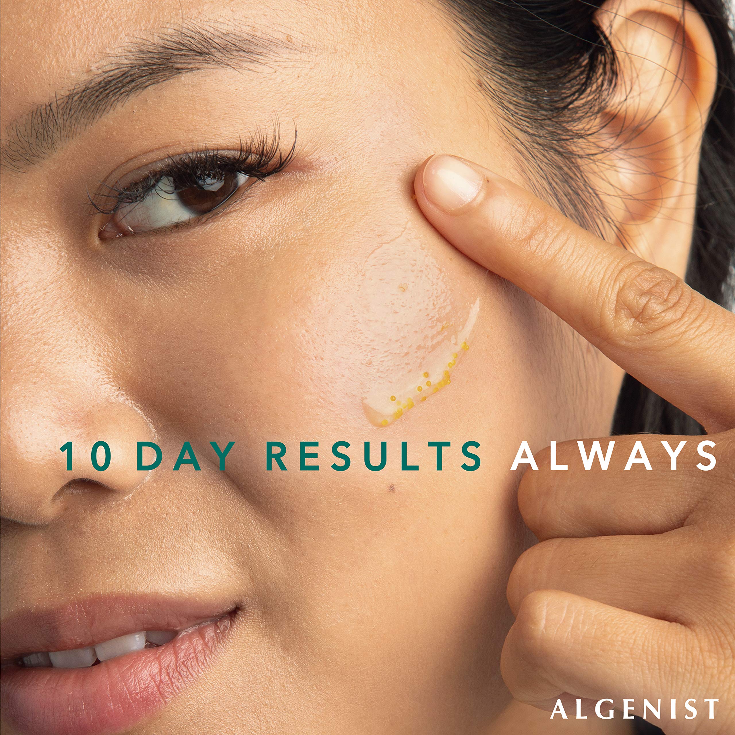 Algenist Sublime Defense clean hypoallergenic formula without parabens or sulfates for sensitive skin.