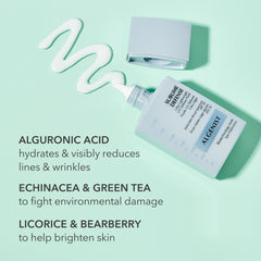 Algenist Sublime Defense texture swatch reveals ultra-sheer finish with a matte look.