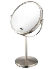 ALHAKIN 10x magnifying makeup mirror close-up view for precise makeup tasks