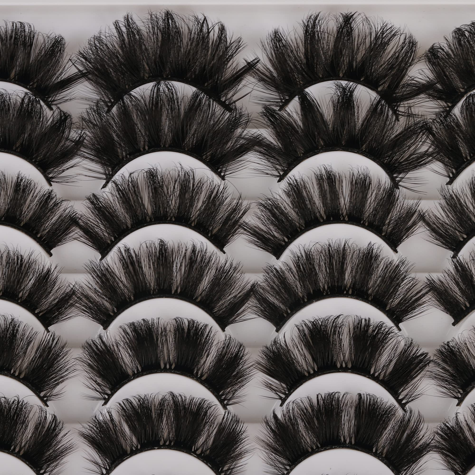 ALICE false eyelashes 6 styles thick pack dramatic fullness for parties