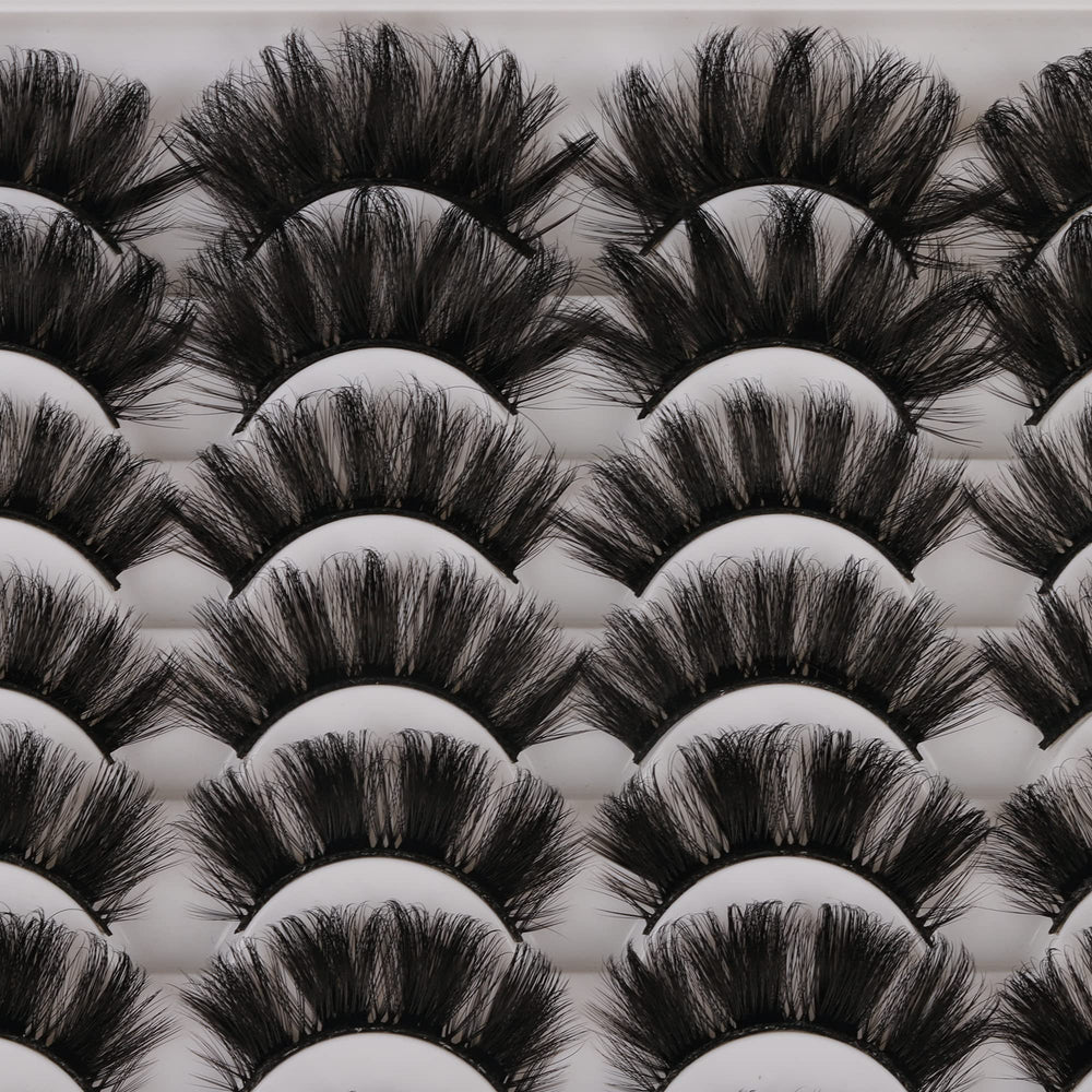 ALICE false eyelashes 6 styles thick pack dramatic fullness for parties