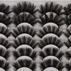 ALICE false eyelashes 6 styles thick pack dramatic fullness for parties