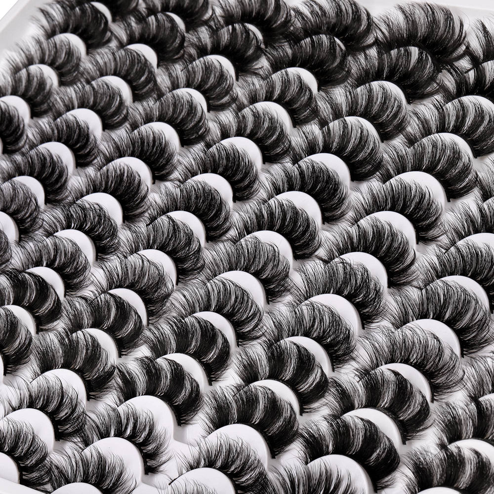 ALICE false eyelashes 6 styles wispy pack soft volume for daily wear