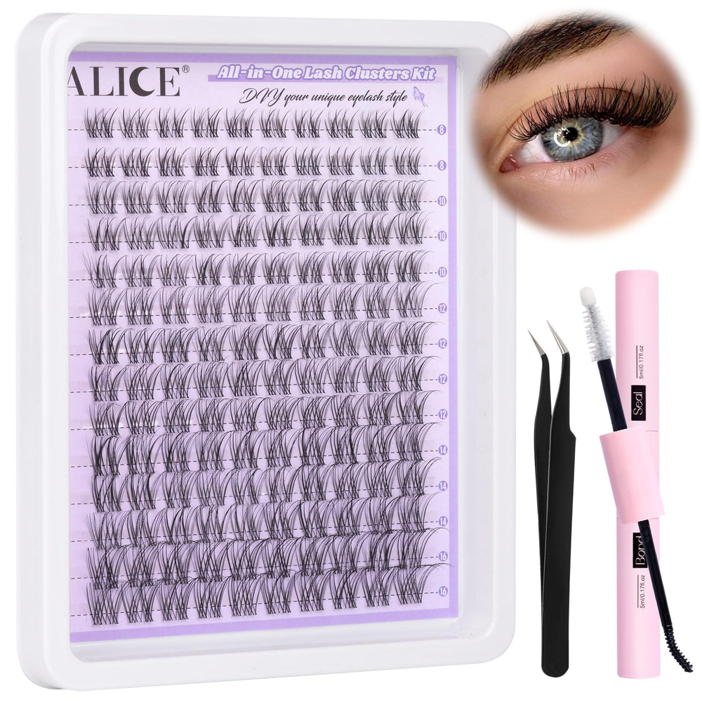 ALICE Lash Clusters Kit day-to-night wear versatility