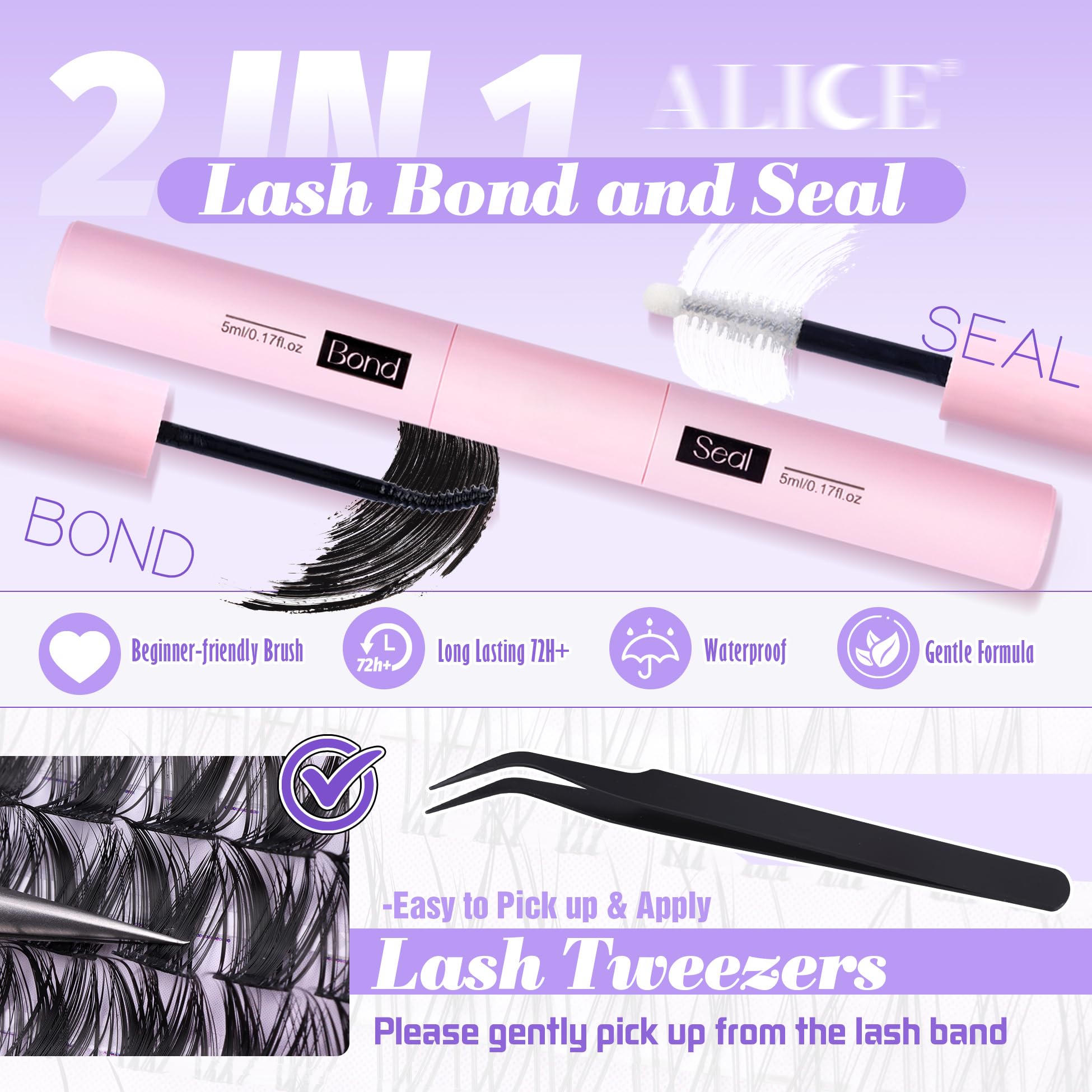 ALICE at-home lash kit for salon-like results anywhere.