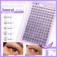 ALICE Lash Clusters Kit glue bond and seal for lasting hold