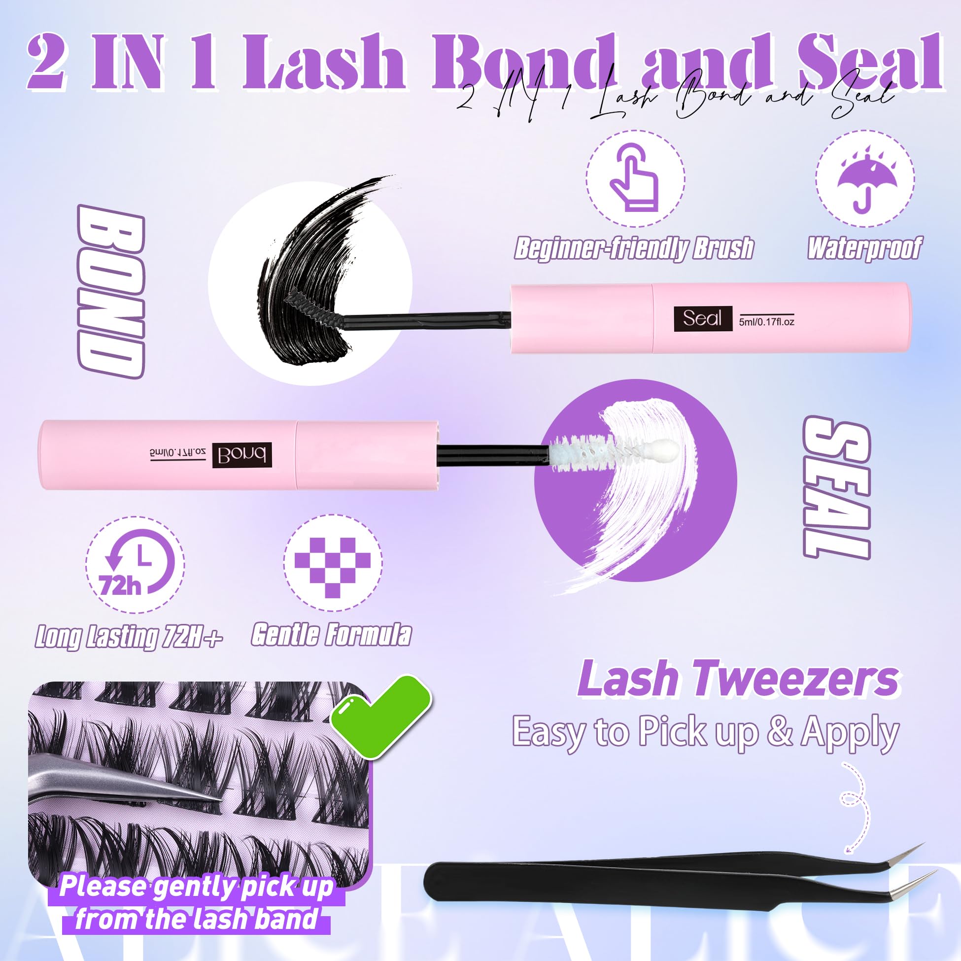 ALICE lash tweezers and tools deliver salon-quality precision at home