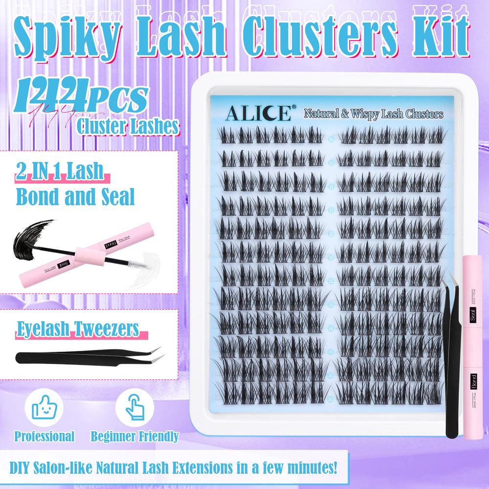 ALICE left-right lash clusters for symmetric, balanced extensions.