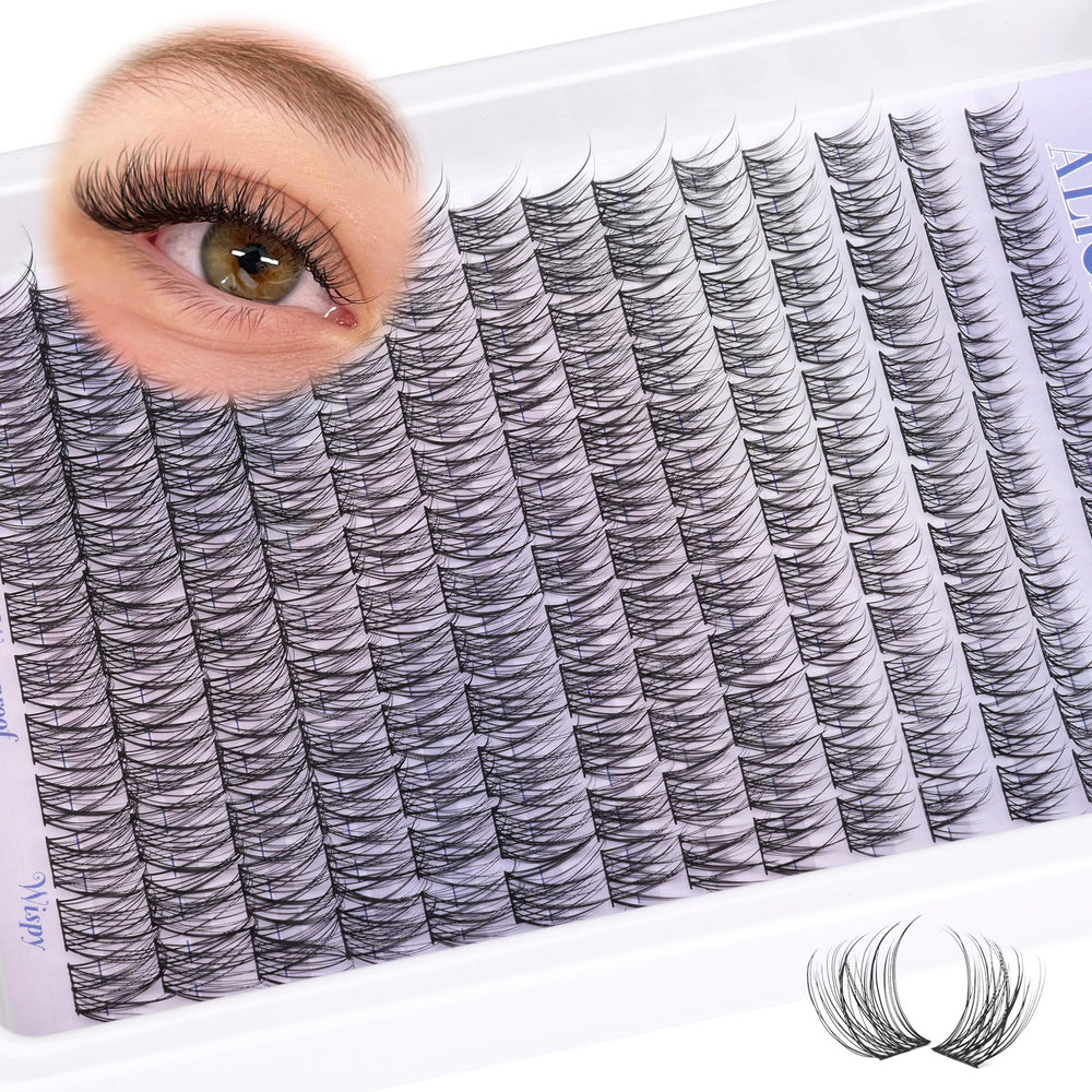 ALICE evening glam look with layered clusters, added fullness and drama