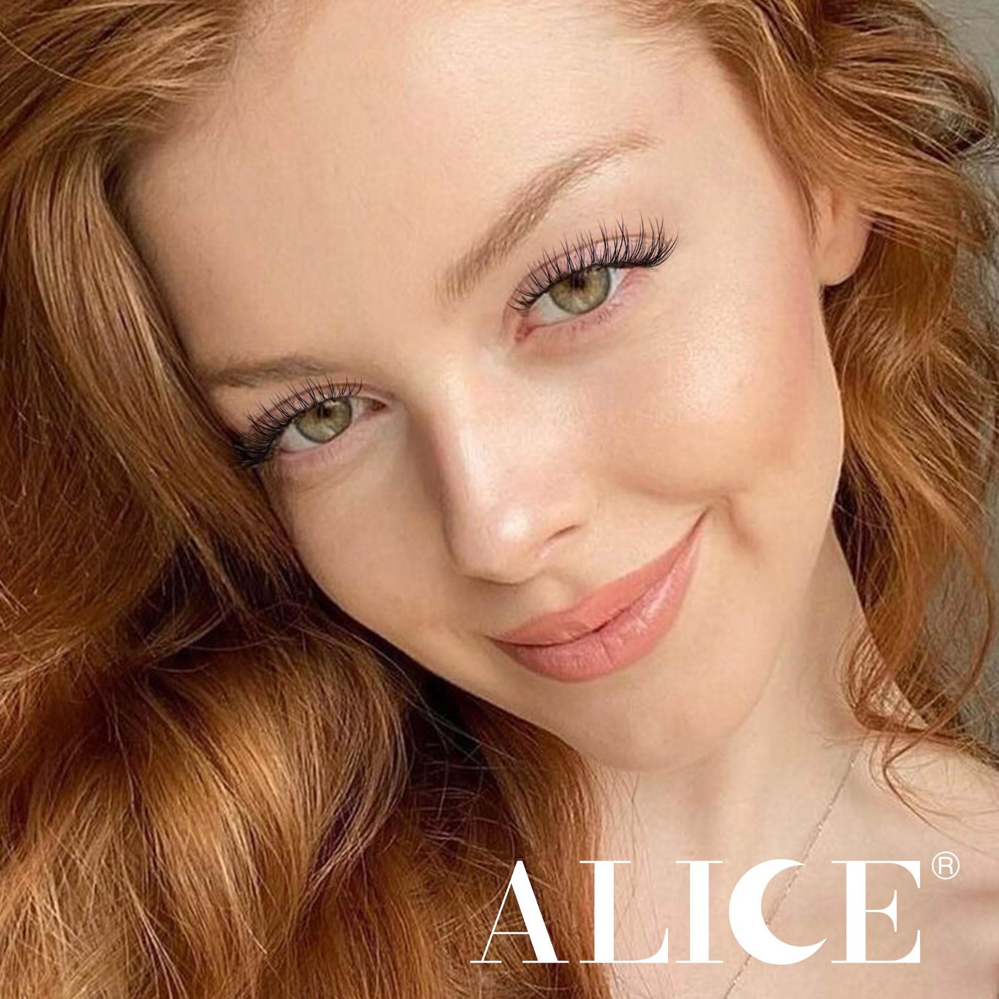 ALICE morning routine lashes close-up for everyday confidence