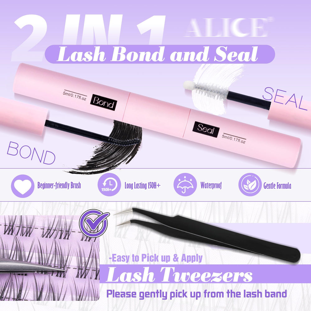 ALICE lash seal bottle demonstrates longer hold