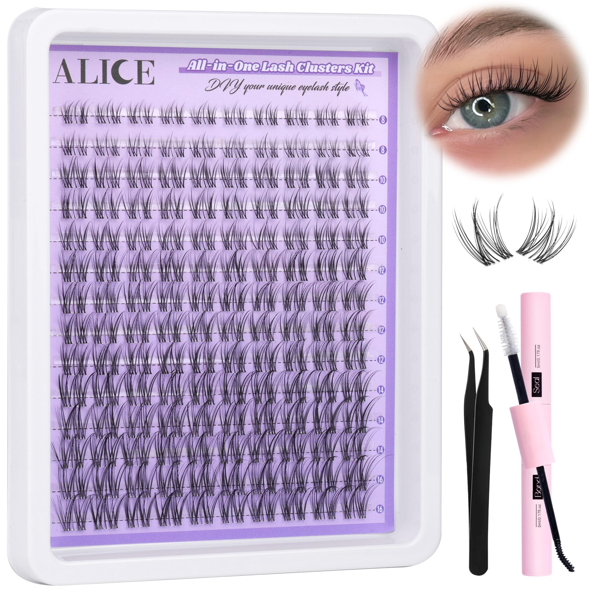 ALICE self-application at home setup on vanity