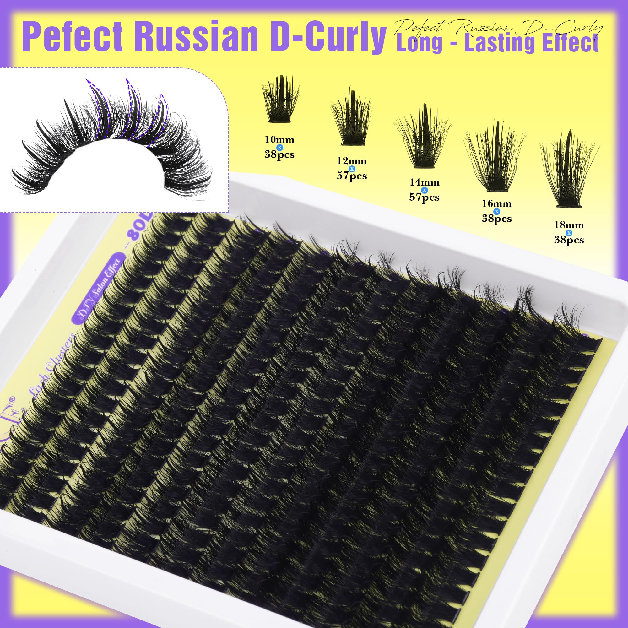 ALICE Thick Lash Clusters Kit makes a five-minute morning lash routine possible.