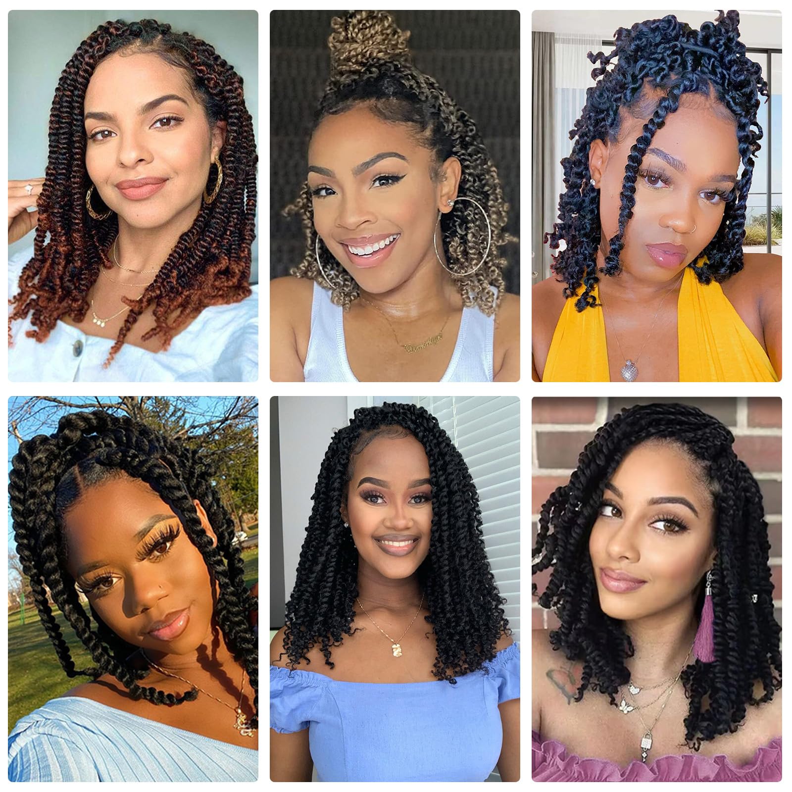 Alicoco Passion Twist 8-pack set provides versatile styling options.