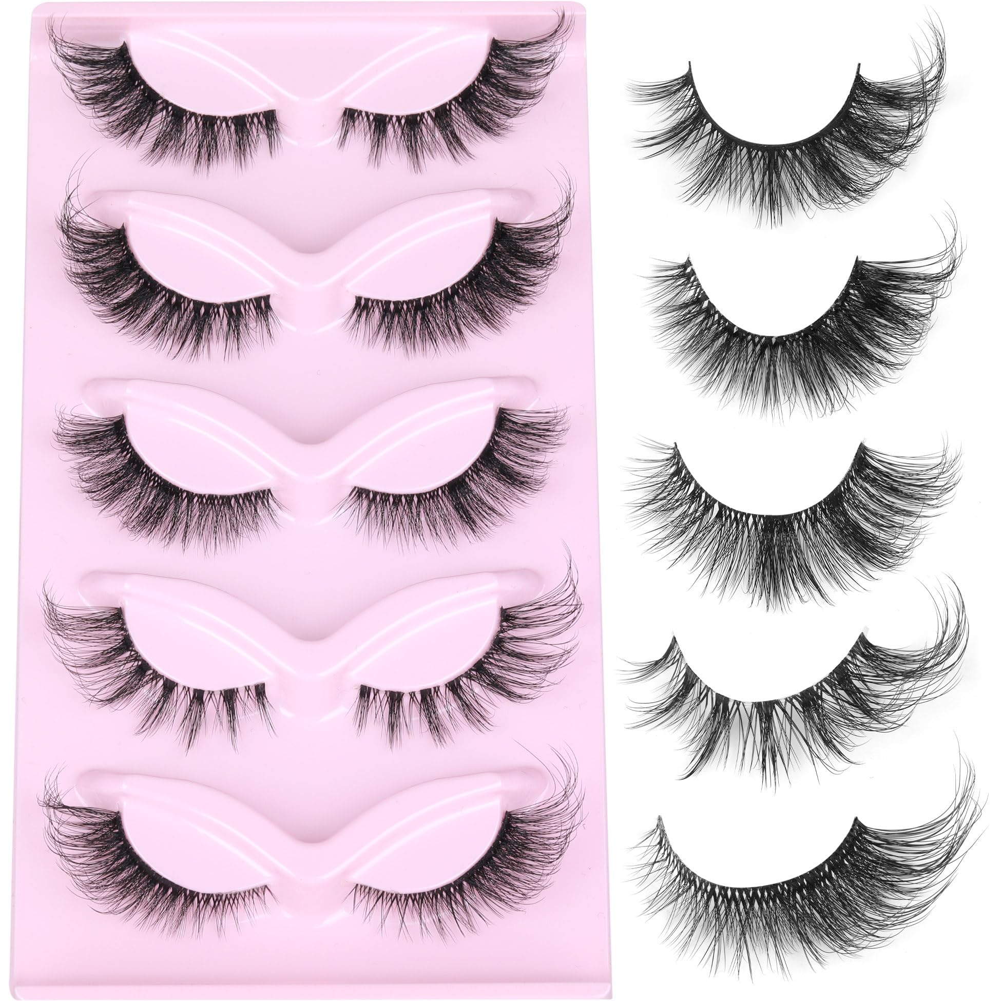 ALICROWN HAIR Cat Eye Lashes Classic Fairy for instant daily glamour.