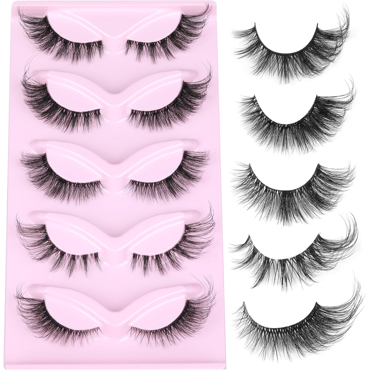 ALICROWN HAIR Cat Eye Lashes Classic Fairy for instant daily glamour.