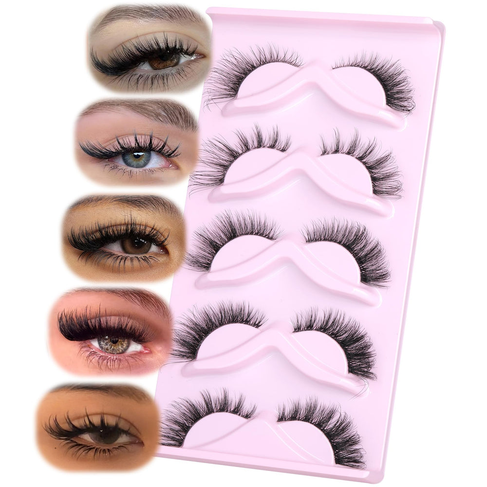 ALICROWN HAIR Fox Eye Lashes Full for bold, wide-eyed looks.