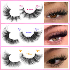 ALICROWN HAIR Manga Tail Lashes for dramatic, extended cat-eye flair.