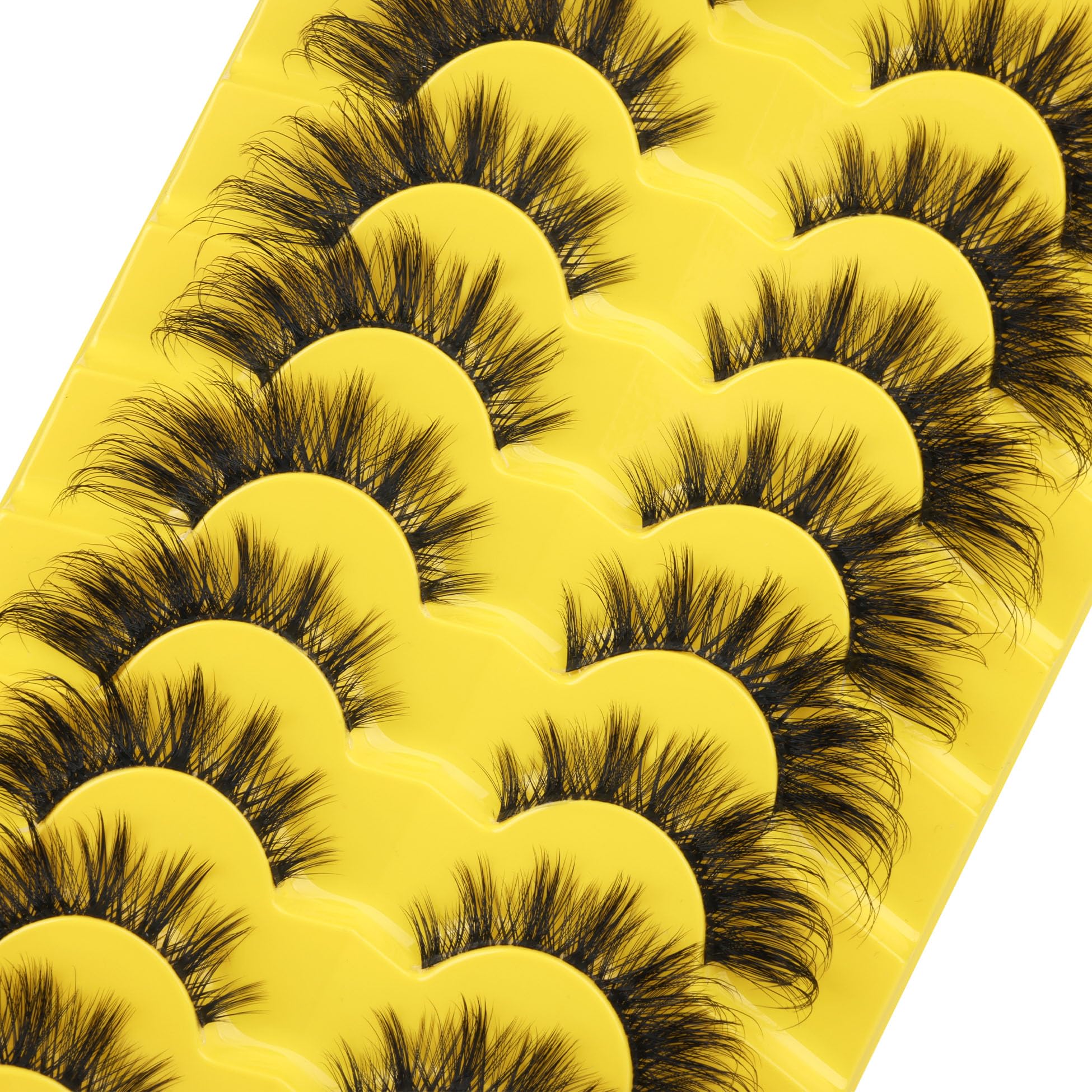 ALICROWN LASHES lightweight wispy volume for comfortable all-day wear.