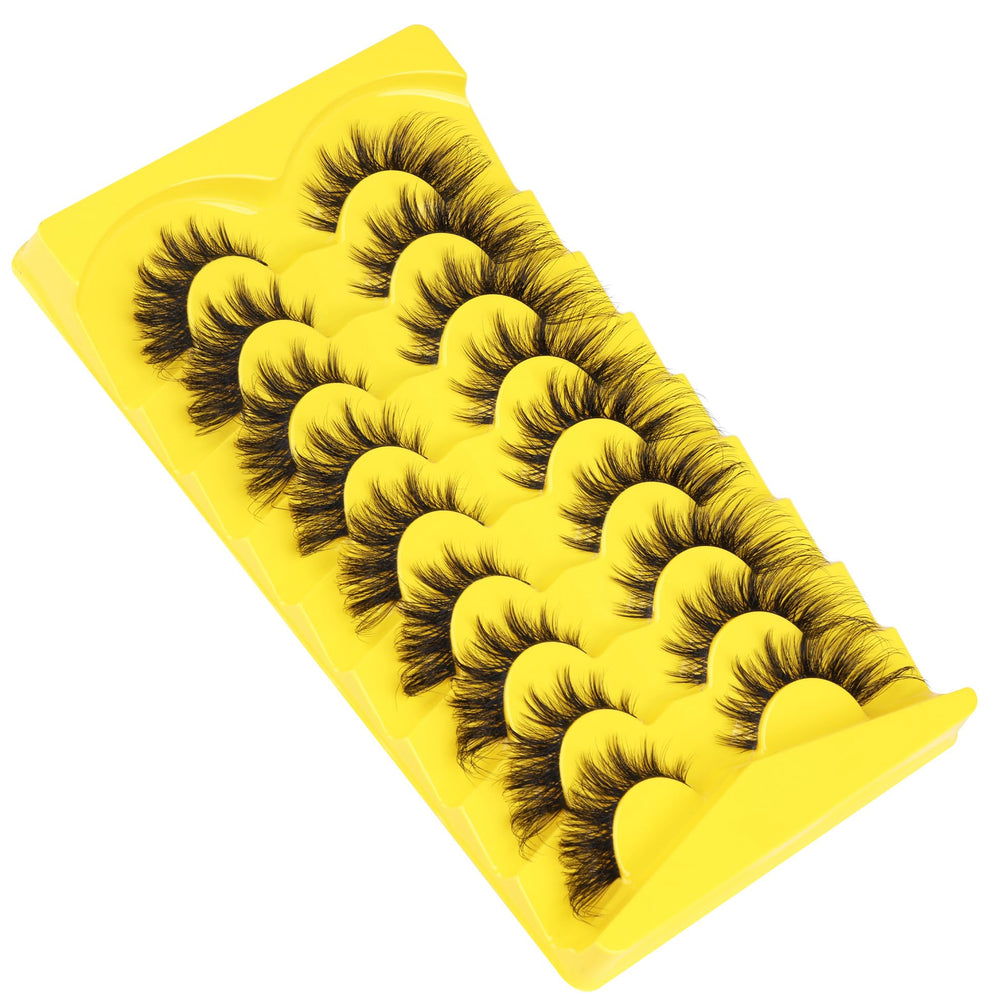 ALICROWN LASHES mink-thick volume delivers luxurious fullness.