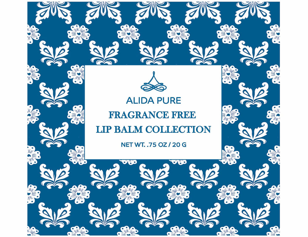 ALIDA PURE vegan cruelty-free logo signaling ethical lip care.
