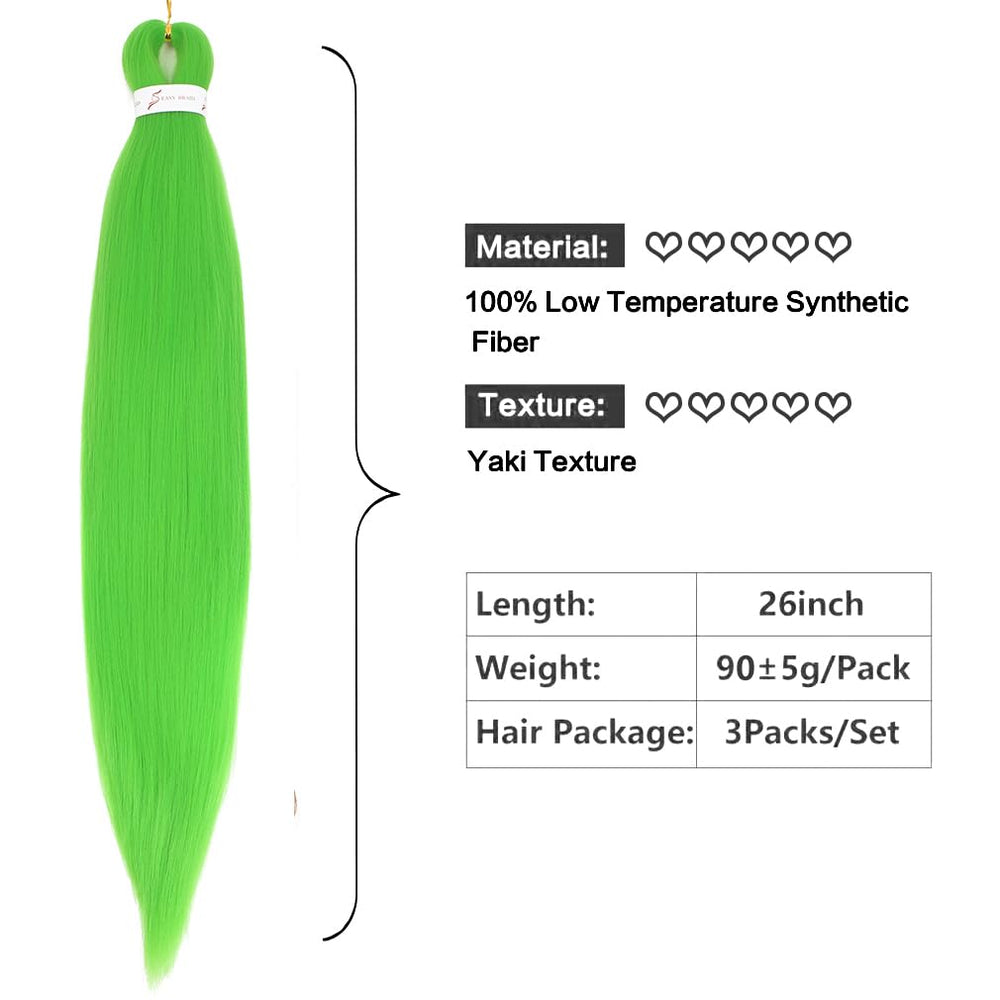 Alifuao yaki texture close-up showing natural soft feel for authentic braids