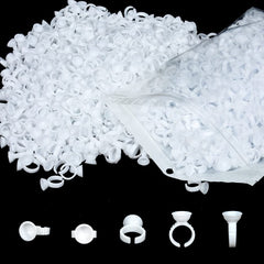 AliOry glue rings with a shallow well for mess-free lash glue application.