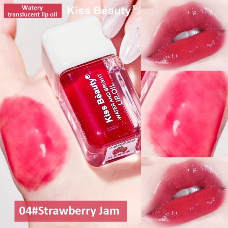 Alisesun gloss application swatch—pigment and shine preview.