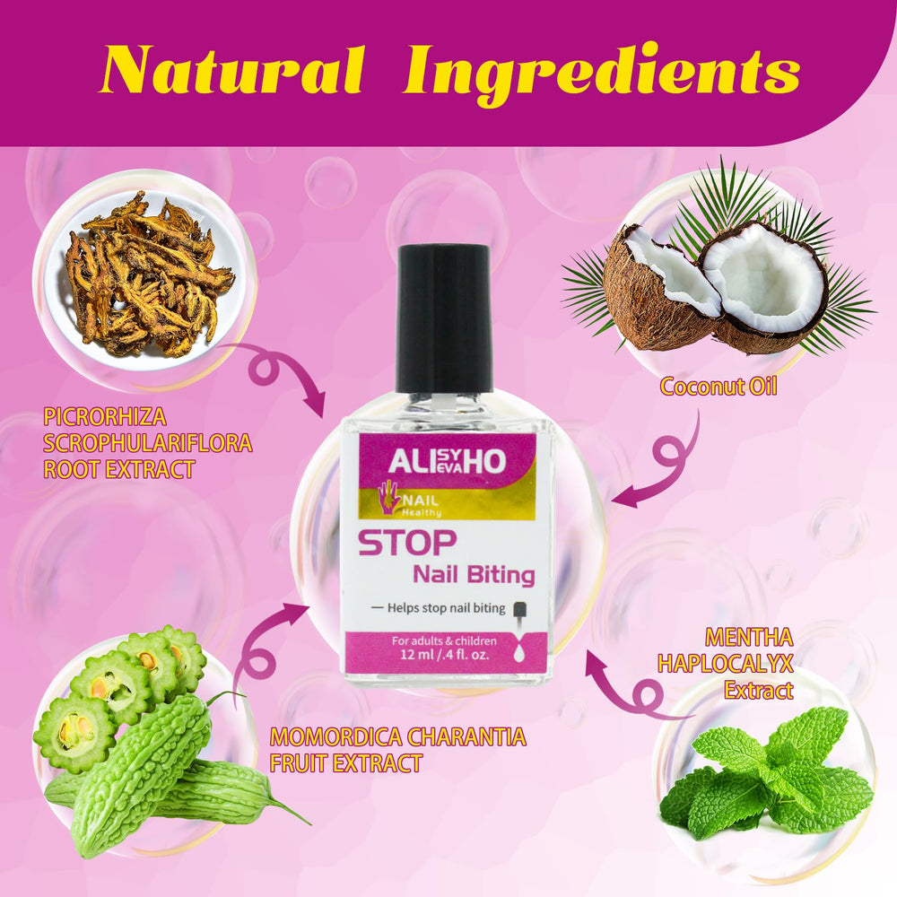 Alisyevaho treatment brush-application view indicating quick-dry, kid-friendly use