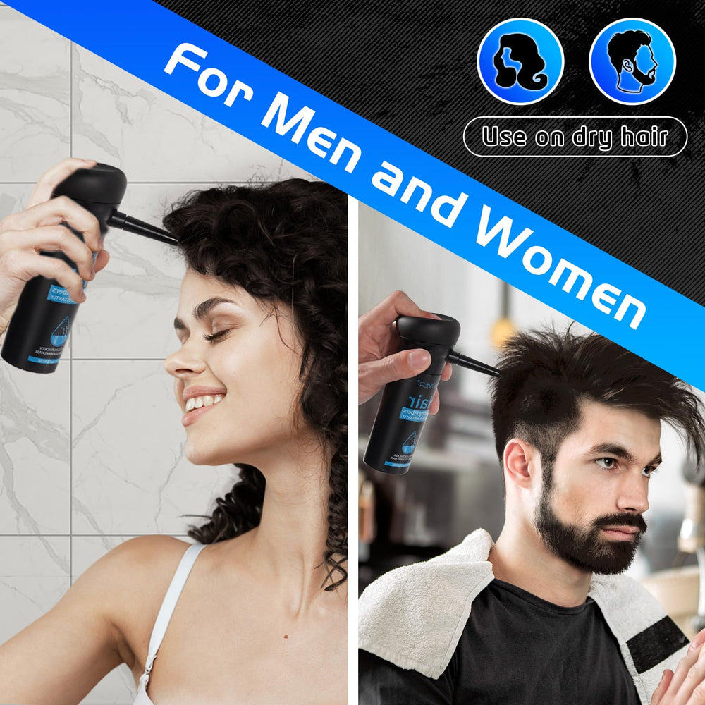 ALIVER Hair Fibers large-capacity bottle offers longer use.