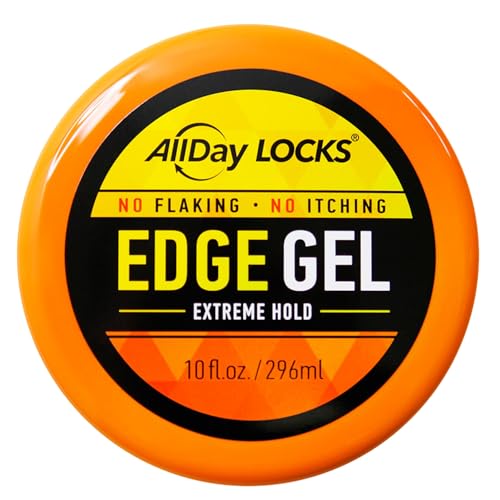AllDay Locks Edge Gel bottle cap closeup highlights premium formula and clean application.