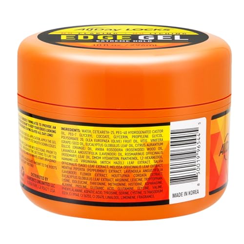 AllDay Locks Edge Gel edge smoothing application demonstrates quick, precise control for edges.