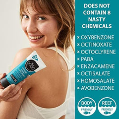 All Good Sunscreen Sport Mineral Lotion dispense pump showing easy application