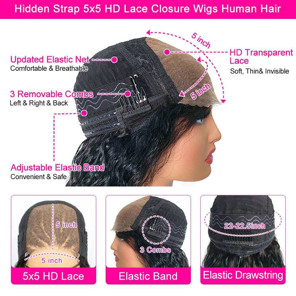 Allboom wedding or party-ready deep wave wig offering elegant versatility.
