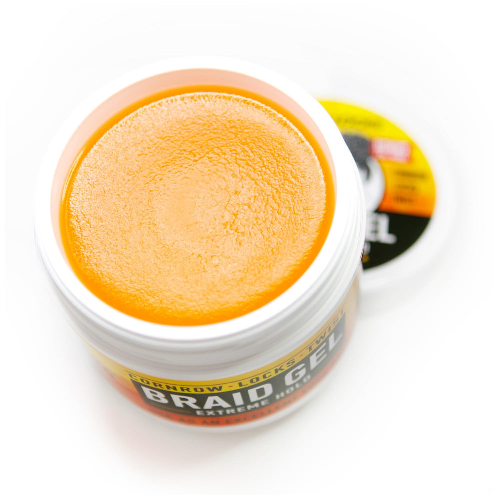AllDay Locks Braid Gel lavender-peppermint-infusion hints at soothing herbal scent