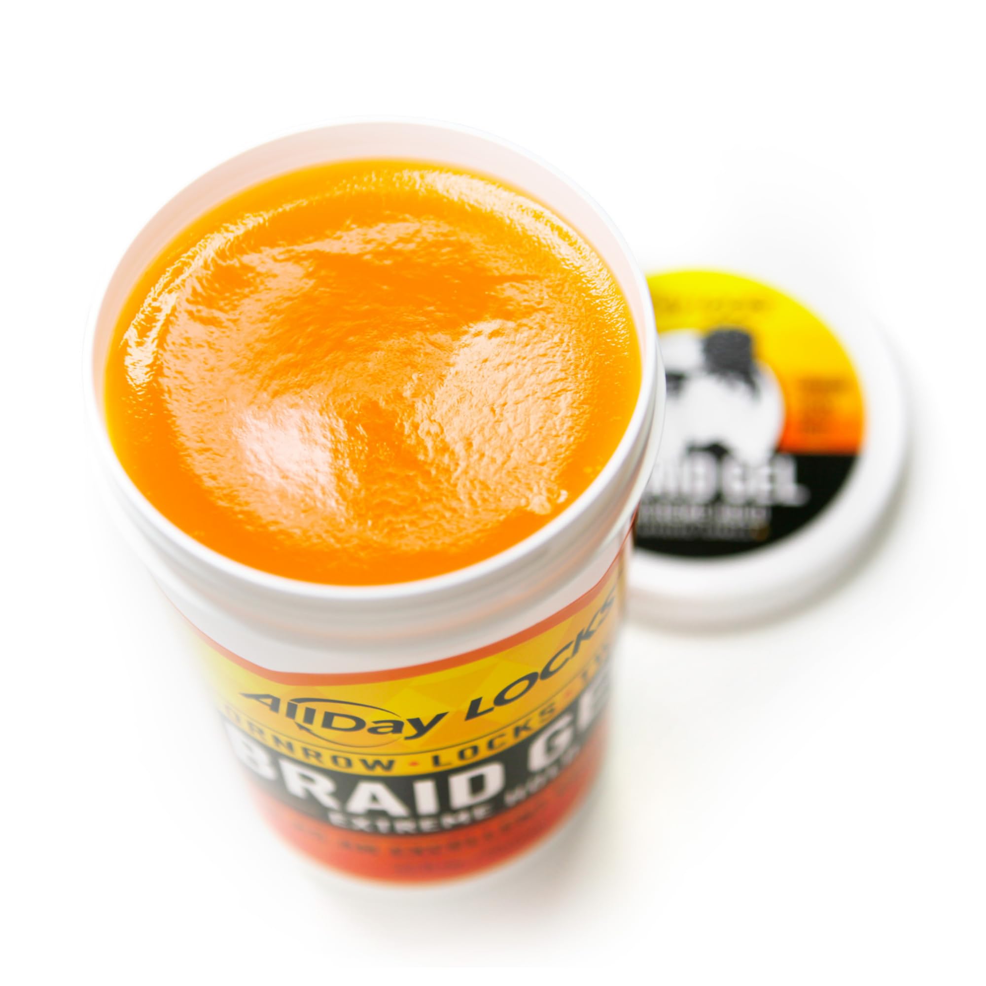 AllDay Locks Braid Gel uses tea tree and lavender for refreshing scalp feel.