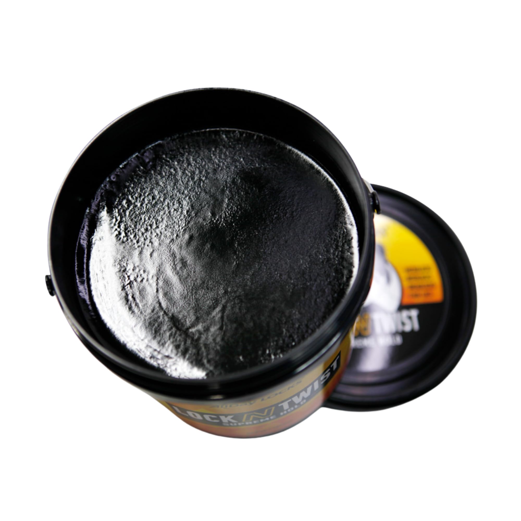 AllDay Locks Lock N Twist after application showing healthy shine on hair