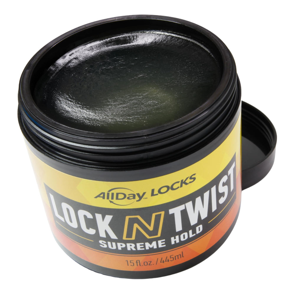 AllDay Locks open jar texture close-up showing smooth gel for easy application