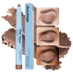 ALLEYOOP 11th Hour cream-to-powder formula close-up for smooth blendability.