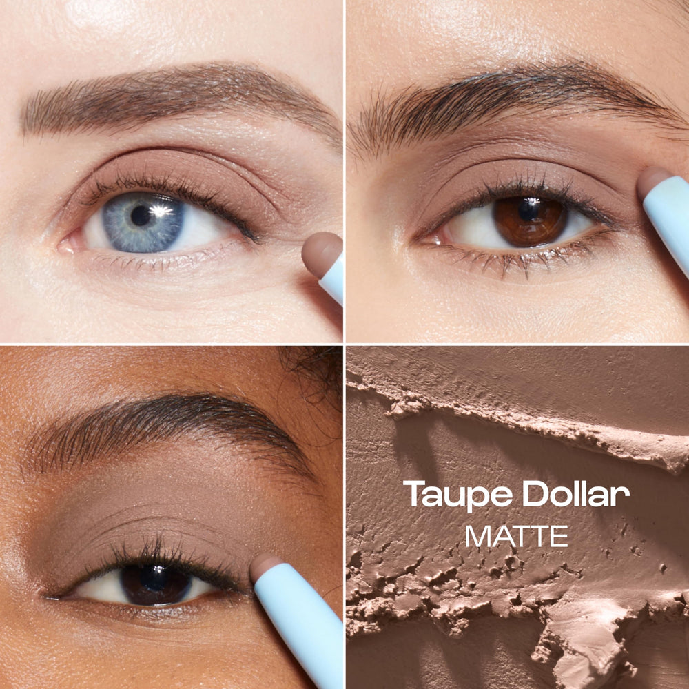 ALLEYOOP 11th Hour crease-proof waterproof test on eyelid demo.