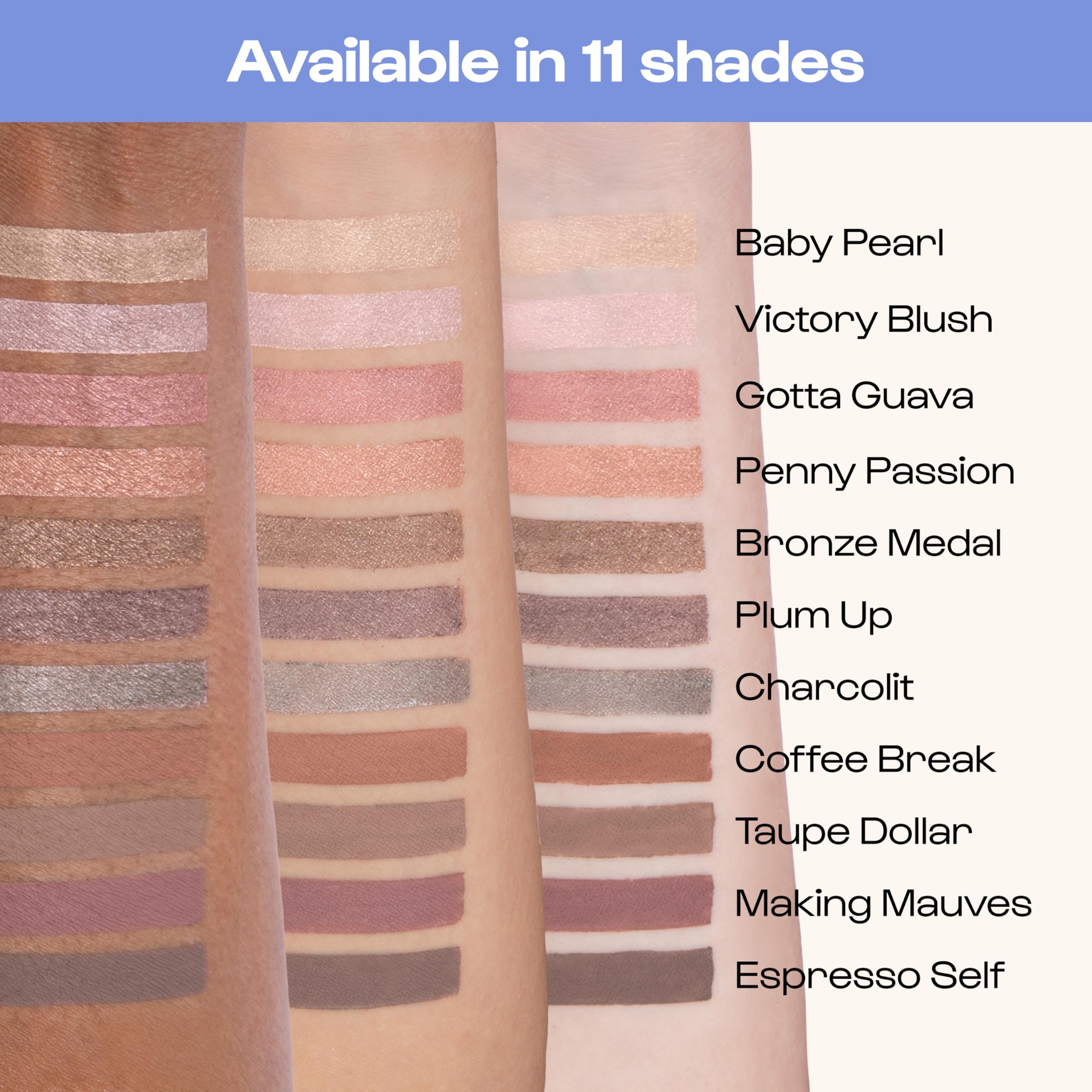 ALLEYOOP 11th Hour baby pearl shimmer in pen-like stick for easy touch-ups.