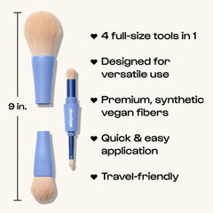 ALLEYOOP Overachiever blending brush for seamless day-to-night looks