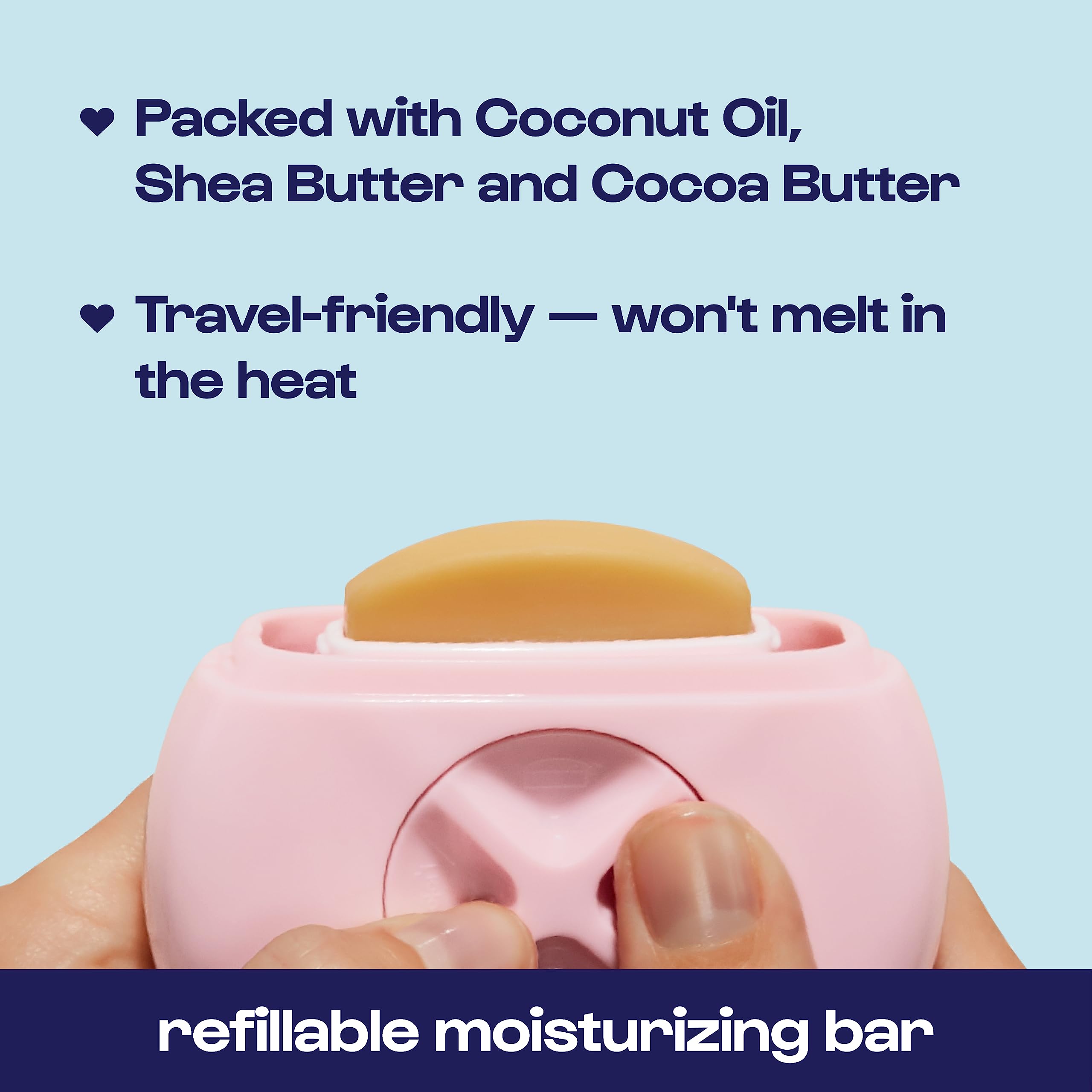 ALLEYOOP refillable spray bottle enhances hydration for a comfortable, precise shave.
