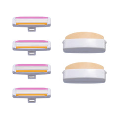 ALLEYOOP Stay Sharp razor refill pouch keeps travel kit organized for on-the-go touch-ups.