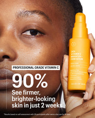 Allies of Skin 20% Vitamin C serum pump demonstrates precise dispensing for consistent dosing.