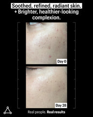 Allies of Skin serum texture shows balm-to-serum transition for lightweight, hydrating application.